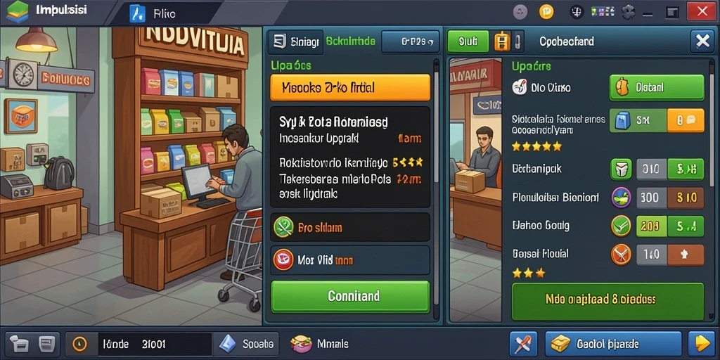 Antarmuka permainan yang user-friendly.