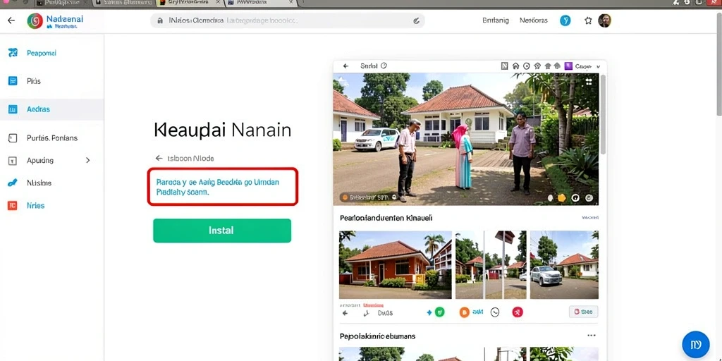 Tampilan antarmuka yang ramah pengguna.