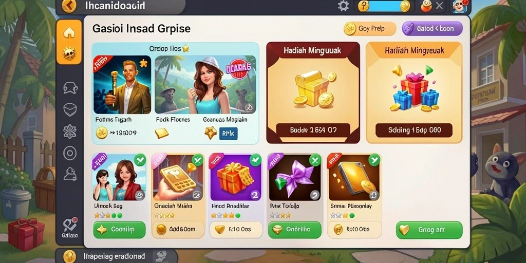 Tampilan antarmuka yang user-friendly.