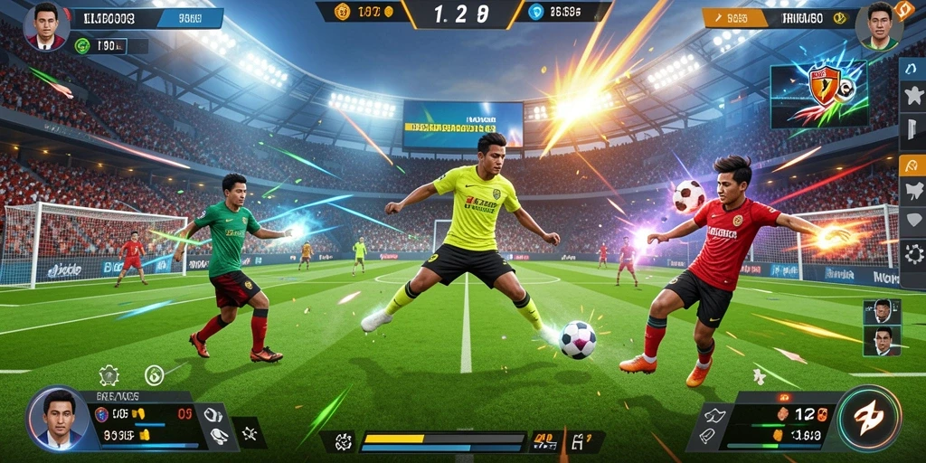 Tampilan awal GEBYAR4D yang menarik dan interaktif.