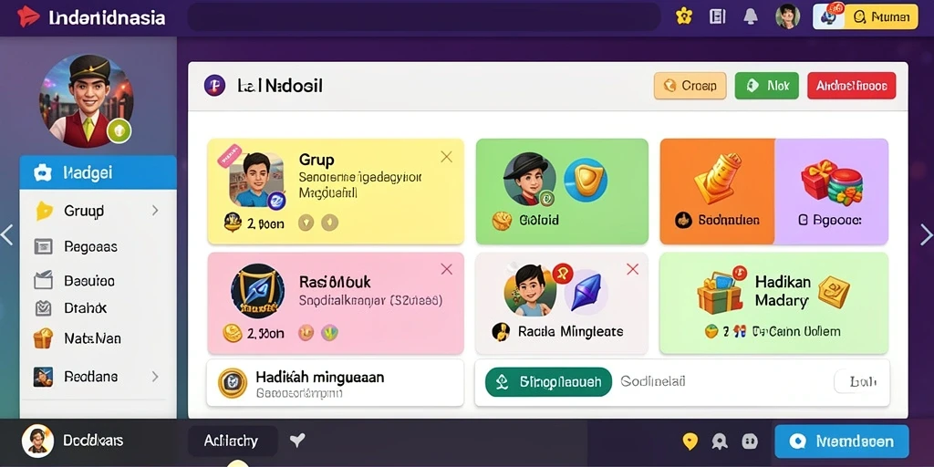 Tampilan awal IDN89 yang menarik dan interaktif.