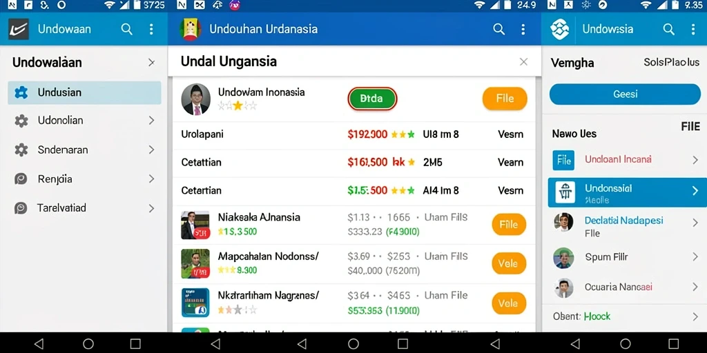 Tampilan antarmuka pengguna yang menarik dan intuitif.