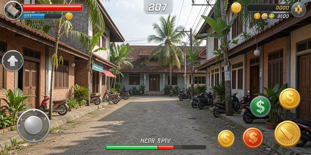 Tampilan antarmuka yang sederhana dan menarik.
