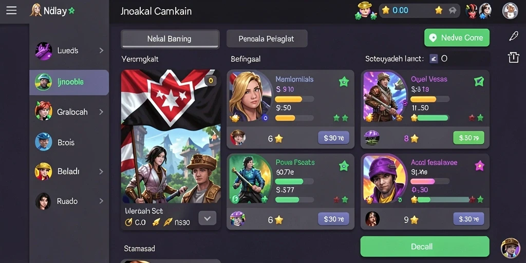 Tampilan antarmuka yang menarik dan mudah digunakan.