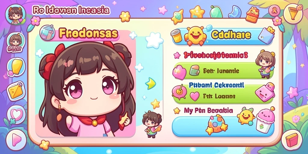 Tampilan grafis permainan slot yang menarik.