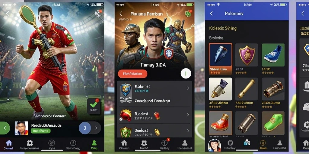 Tampilan antarmuka yang user-friendly dan mudah dinavigasi.