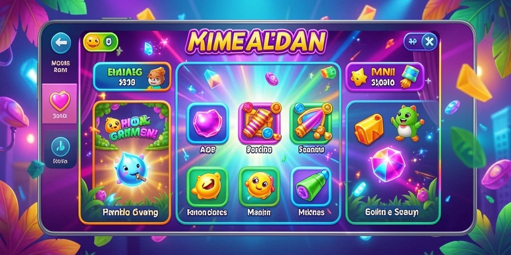 Tampilan awal permainan yang menakjubkan.