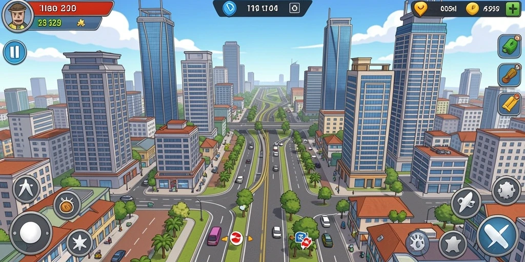 Screenshot menunjukkan tampilan antarmuka permainan slot yang menarik.