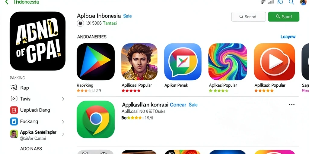 Screenshot menampilkan tampilan antarmuka yang menarik.