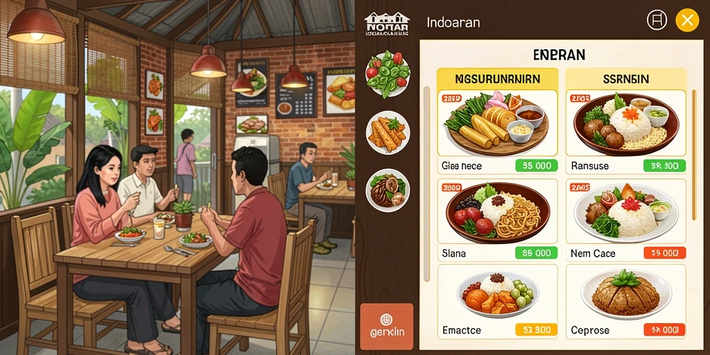 Tampilan antarmuka yang user-friendly dan menarik.